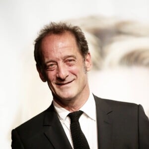 Vincent Lindon devant le photocall de la cérémonie du Prix Lumière lors du 8ème Festival Lumière à Lyon, le 14 octobre 2016