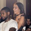 Exclusif - Usher fête ses 38 ans en compagnie de Robin Thicke et sa compagne April Love Geary à La Parisienne à Paris. Le 4 octobre 2016. © Rachid Bellak/Bestimage 