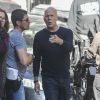 Exclusif - Bruce Willis sur le tournage de "Death Wish" à Montréal, le 12 octobre 2016.