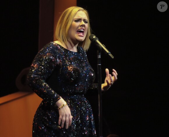Adele à la Bridgestone Arena de Nashville, le 16 octobre 2016