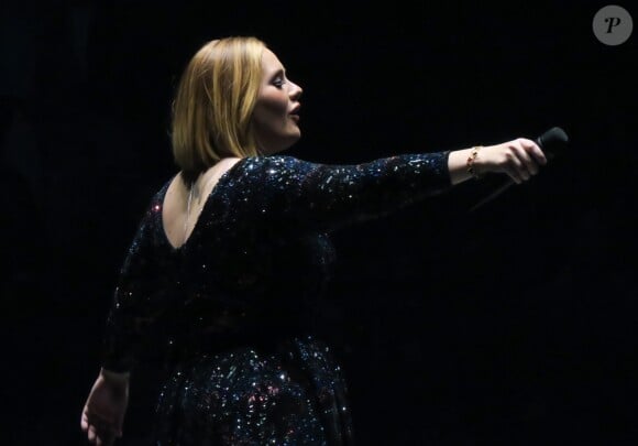 Adele à la Bridgestone Arena de Nashville, le 16 octobre 2016