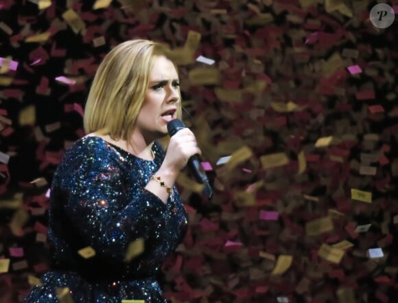 Adele à la Bridgestone Arena de Nashville, le 16 octobre 2016