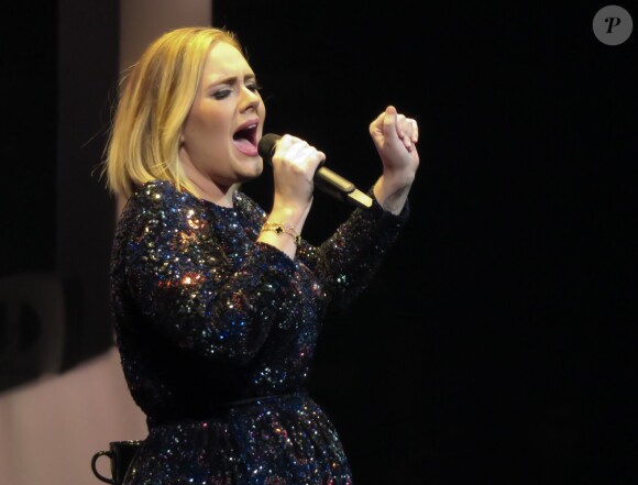 Adele à la Bridgestone Arena de Nashville, le 16 octobre 2016