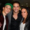 Exclusif - Olivier Dion avec Alizée et son mari Grégoire Lyonnet à la générale de la comédie musicale "Les 3 Mousquetaires" au Palais des Sports à Paris le 7 octobre 2016. © Coadic Guirec - Cyril Moreau / Bestimage