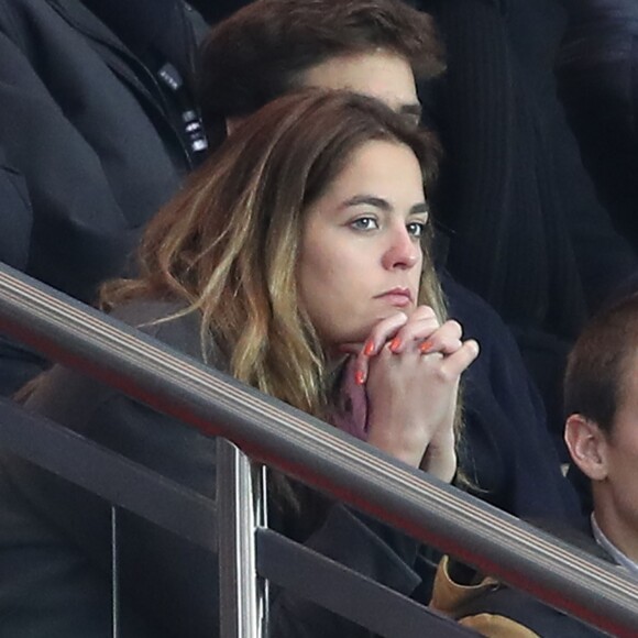 Anouchka Delon - People au match de Ligue des champions Psg - Bale au Parc des Princes à Paris le 19 octobre 2016. © Cyril Moreau/Bestimage