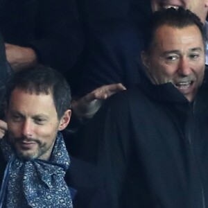 Marc-Olivier Fogiel - People au match de Ligue des champions Psg - Bale au Parc des Princes à Paris le 19 octobre 2016. © Cyril Moreau/Bestimage