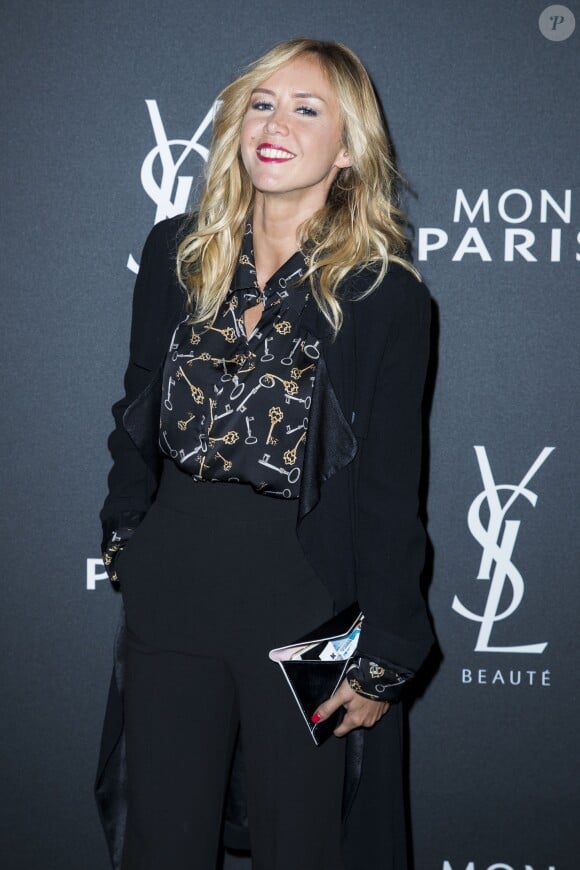 Enora Malagré - Lancement du nouveau parfum féminin Yves Saint Laurent "Mon Paris " au restaurant "Le Georges" à Paris le 14 juin 2016. © Olivier Borde / Bestimage