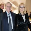 Le professeur Mikhaïl Borissovitch Piotrovski et sa femme Irina - Dîner d'inauguration de l'exposition "Icônes de l'Art Moderne. La Collection Chtchoukine" à la "Fondation Louis Vuitton" à Paris, France, le 20 octobre 2016.