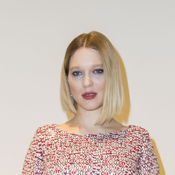 Léa Seydoux enceinte - Dîner d'inauguration de l'exposition "Icônes de l'Art Moderne. La Collection Chtchoukine" à la "Fondation Louis Vuitton" à Paris, France, le 20 octobre 2016. L'exposition rend hommage à l'un des plus grands mécènes du début du 20ème siècle, Sergeï Chtchoukine - collectionneur russe "visionnaire" de l'art moderne français du début du 20ème siècle. L'exposition présente un ensemble exceptionnel de cent trente chefs-d'œuvre de la collection Chtchoukine, tout particulièrement représentatifs de l'art moderne: de Monet, Cézanne, Gauguin, Rousseau à Derain, Matisse et Picasso. © Olivier Borde/Bestimage (No Web No Blog pour la Belgique et la Suisse)  Dinner for the opening of the "Icones de l’Art Moderne, La Collection Chtchoukine" exhibition at Fondation Louis Vuitton in Paris, France on October 20, 2016.20/10/2016 - Paris