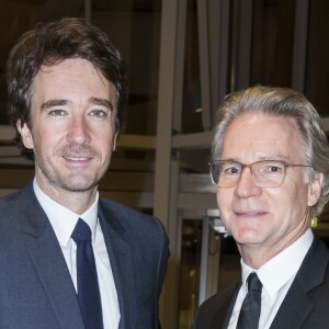 Antoine Arnault, Olivier Royant - Dîner d'inauguration de l'exposition "Icônes de l'Art Moderne. La Collection Chtchoukine" à la "Fondation Louis Vuitton" à Paris, France, le 20 octobre 2016.