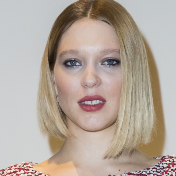 Léa Seydoux enceinte - Dîner d'inauguration de l'exposition "Icônes de l'Art Moderne. La Collection Chtchoukine" à la "Fondation Louis Vuitton" à Paris, France, le 20 octobre 2016.