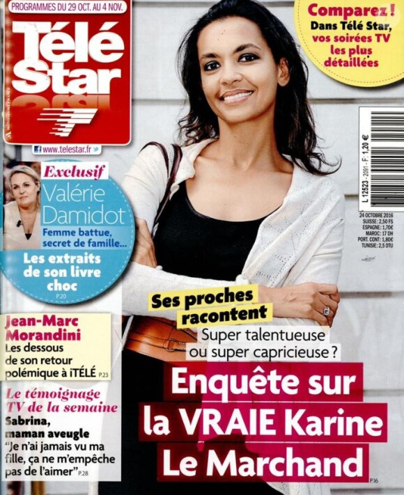 Magazine Télé Star en kiosques lundi 24 octobre 2016