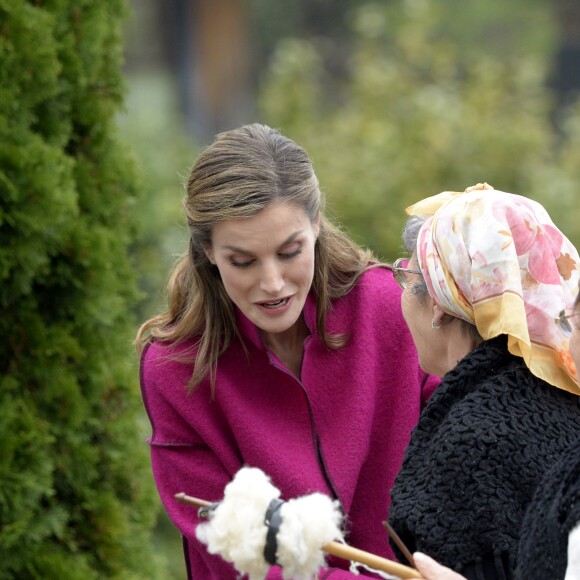 Le roi Felipe VI et la reine Letizia d'Espagne, qui a eu beaucoup de succès auprès de villageoises qui lui ont montré leurs talents pour le tricot, visitaient le 22 octobre 2016 Los Oscos, qui regroupe les communes de San Martin de Oscos, Villanueva de Oscos, Santa Eulalia de Oscos et a été désigné Village exemplaire des Asturies 2016.