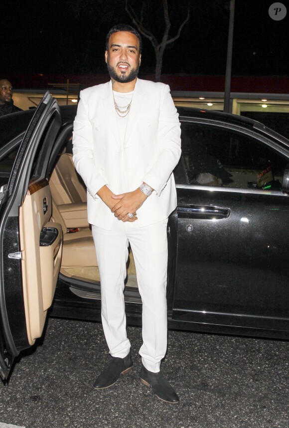French Montana invité à la soirée d'anniversaire de Drake organisée à Los Angeles le 23 octobre 2016.
