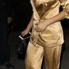 'Pretty Little Liars' star Shay Mitchell shows some sideboob in a plunging gold blazer at Drake's 30th birthday party at new hotspot Delilah in Los Angeles, CA, USA, on October 23, 2016. Photo by GSI/ABACAPRESS.COM24/10/2016 - Los Angeles