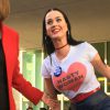 Katy Perry apporte son soutien à Hillary Clinton à Las Vegas le 22 octobre 2016.