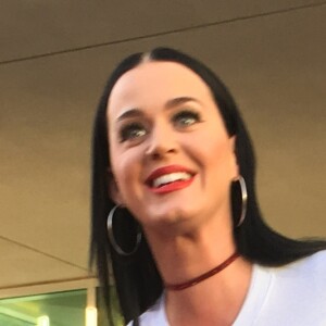 Katy Perry apporte son soutien à Hillary Clinton à Las Vegas le 22 octobre 2016.