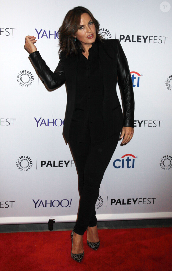 Mariska Hargitay à la soirée "New York, Unité spéciale" à New York, le 13 octobre 2014.