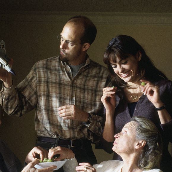 Mariska Hargitay et Anthony Edwards dans la série "Urgences".