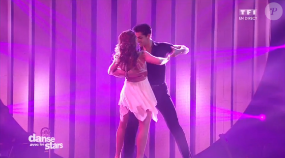 Priscilla Betti dans "Danse avec les stars", en 2015.