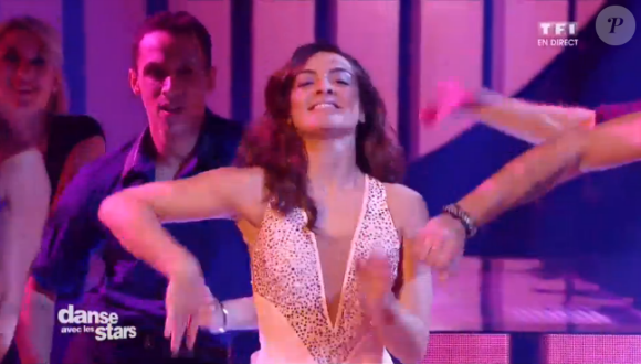 Priscilla Betti dans "Danse avec les stars", en 2015.