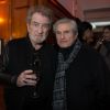 Eddy Mitchell et Claude Lelouch - Soirée de l'avant première du film "Un + Une" de Claude Lelouch au Club 13 à Paris le 23 novembre 2015.