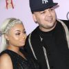 Blac Chyna et Rob Kardashian au Hard rock café de Hollywood le 10 mai 2016.