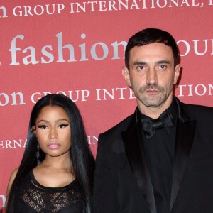 Nicki Minaj et Riccardo Tisci - 2016 Night of Stars Gala organisée par le Fashion Group International au Cipriani 55 Wall St. New York, le 27 octobre 2016.
