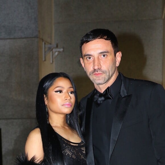 Nicki Minaj et Riccardo Tisci - 2016 Night of Stars Gala organisée par le Fashion Group International au Cipriani 55 Wall St. New York, le 27 octobre 2016.