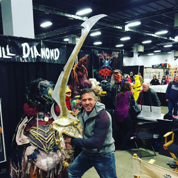 Ray Park lors du Super MegaFest Comic-Con. (photo postée le 24 octobre 2016)