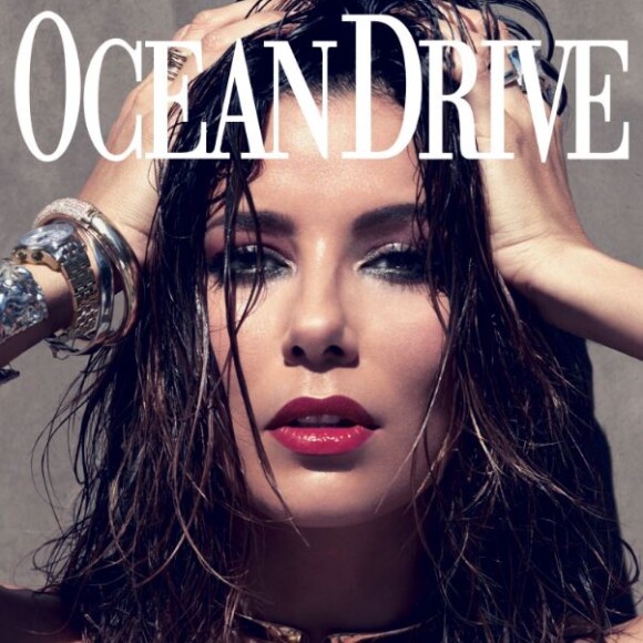 Eva Longoria en couverture de Ocean Drive Magazine. Novembre 2016