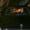 Orlando Bloom déguisé en Donald Trump tandis que sa copine Katy Perry est arrivée en Hillary Clinton à la soirée d'Halloween organisée par Kate Hudson à Los Angeles, le 28 octobre 2016
