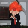Orlando Bloom, déguisé en Donald Trump tandis que sa copine Katy Perry est arrivée en Hillary Clinton à la soirée d'Halloween organisée par Kate Hudson  à Brentwood le 28 octobre 2016