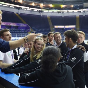 Le prince Harry visite Coach Core au Centre National Ice de Londres, le 27 octobre 2016.