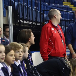 Le prince Harry visite Coach Core au Centre National Ice de Londres, le 27 octobre 2016.