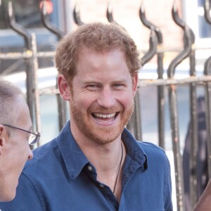 Le prince Harry visite Coach Core au Centre National Ice de Londres, le 27 octobre 2016.