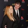 Mariah Carey et son compagnon James Packer - Célébrités arrivant à la soirée G'Day à Los Angeles le 28 janvier 2016.