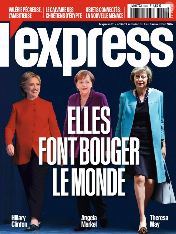 Couverture de L'Express en kiosques le 2 novembre 2016.
