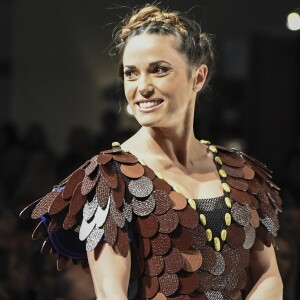 Capucine Anav - Défilé du 22ème salon du chocolat à la porte de Versailles à Paris le 27 octobre 2016. (coiffures Franck Provost / maquillages Make Up For Ever) © Veeren-Perusseau/Bestimage