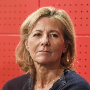 Claire Chazal participe à une rencontre organisée par le mouvement "Fraternité Générale !" à la Fnac Saint-Lazare à Paris, le 2 novembre 2016. © Pierre Perusseau/Bestimage