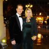 Michael Schumacher, récompensé, et sa femme Corinna lors du 31eme Gala des Legendes du Sport, à l'opera de Francfort, le 10 novembre 2012.