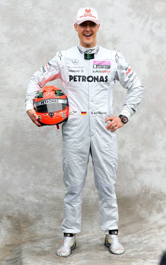 Michael Schumacher lors du Grand Prix de Formule 1 d'Australie a Melbourne, le 24 mars 2011.
