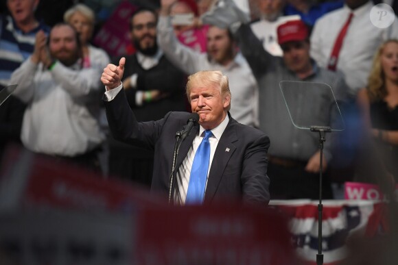 Donald Trump en meeting à Concord en Caroline du Nord, le 3 novembre 2016.