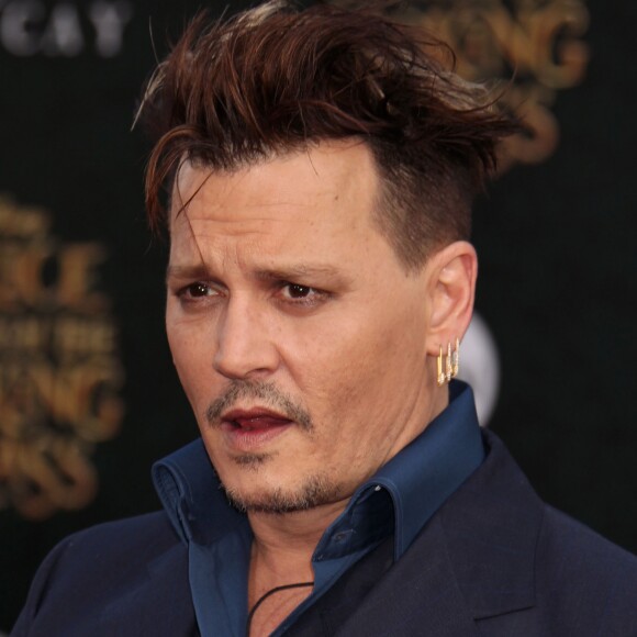 Johnny Depp à la première de "Alice de l'autre côté du miroir" au théâtre El Capitan à Los Angeles le 23 mai 2016. 24 May 2016.