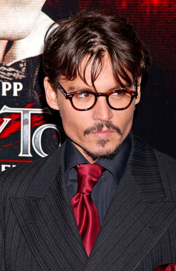 Johnny Depp à New York le 3 décembre 2007.
