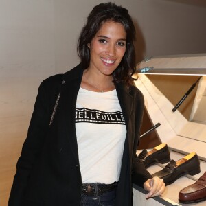 Exclusif - Laurie Cholewa à l'inauguration de la boutique qui s'est installée pour 1 an au Gaumont Champs-Elysées Ambassade à Paris le 2 novembre 2016. © Moreau-Jacovides/Bestimage