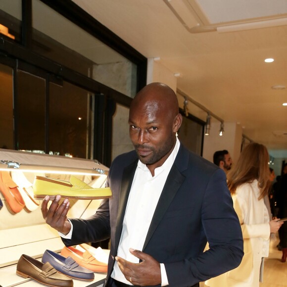Exclusif - Jimmy Jean-Louis  à l'inauguration de la boutique qui s'est installée pour 1 an au Gaumont Champs-Elysées Ambassade à Paris le 2 novembre 2016. © Moreau-Jacovides/Bestimage
