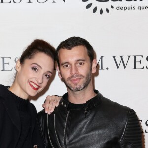 Exclusif - Dorothée Gilbert et James Bort à l'inauguration de la boutique qui s'est installée pour 1 an au Gaumont Champs-Elysées Ambassade à Paris le 2 novembre 2016. © Moreau-Jacovides/Bestimage