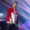 Joe Jonas (DNCE) en concert pour le "BBC Radio 1's Teen Awards" à Londres. Le 23 octobre 2016