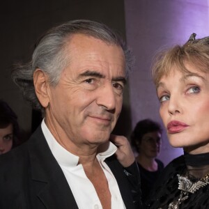 Arielle Dombasle et son mari Bernard-Henri Lévy (BHL) - Arielle Dombasle et Nicolas Ker en concert au Grand Palais à Paris le 26 octobre 2016 © Cyril Moreau / Bestimage